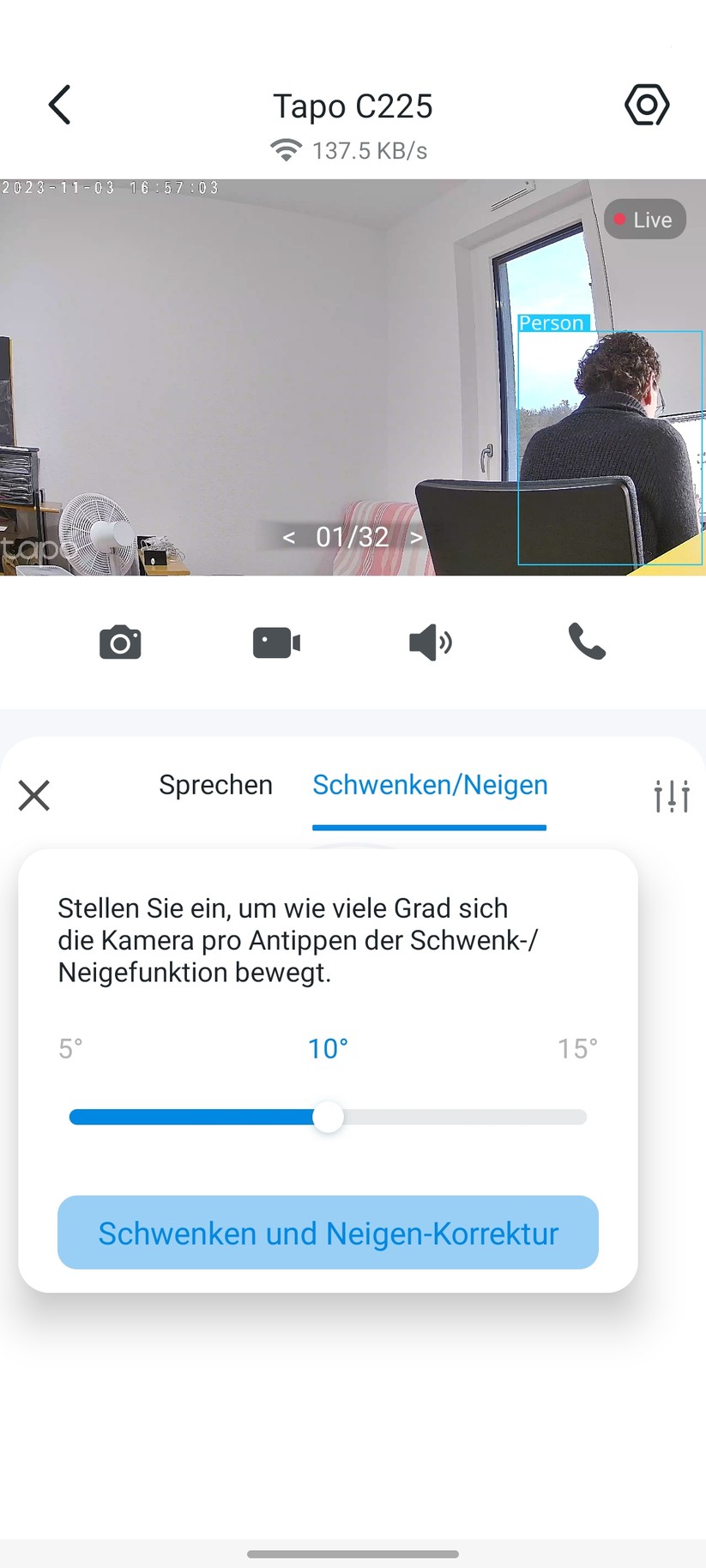 TP-Link Tapo C225: Einrichtung und Einstellungen