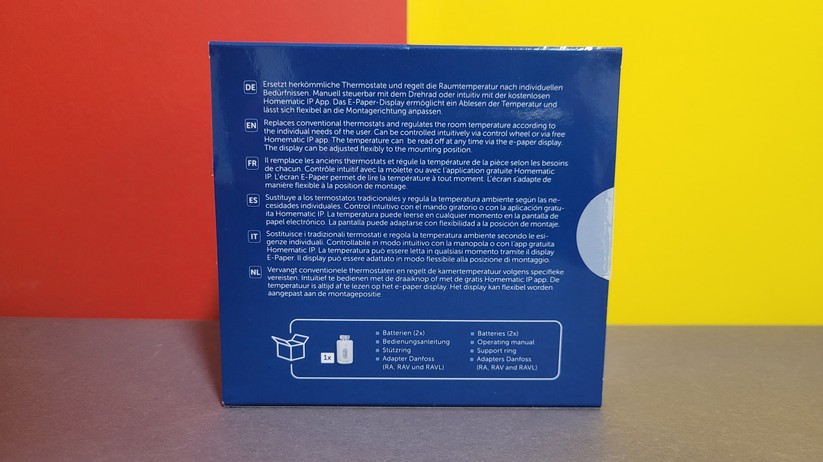  Smartes Heizkörperthermostat mit automatischem hydraulischem Abgleich