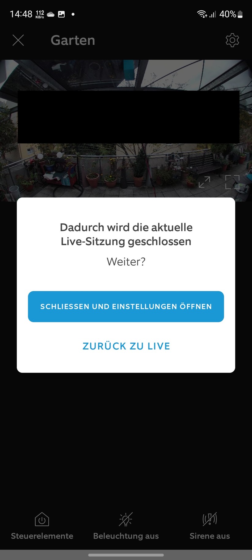 Ring Floodlight Cam Wired Plus: App