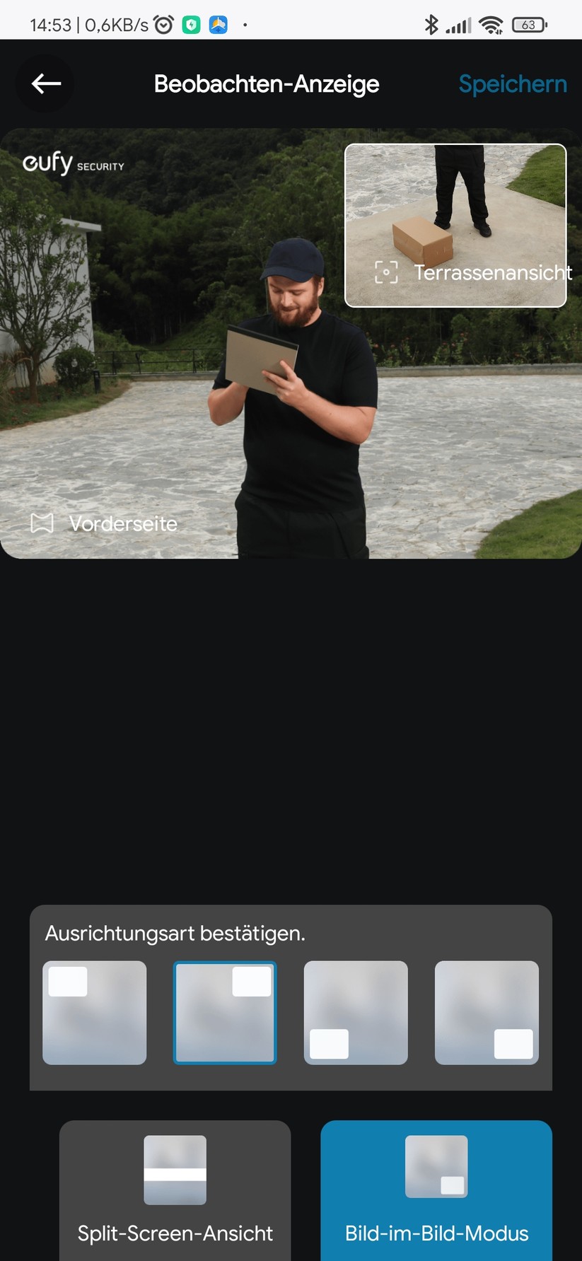 Eufy Video Doorbell Dual - App