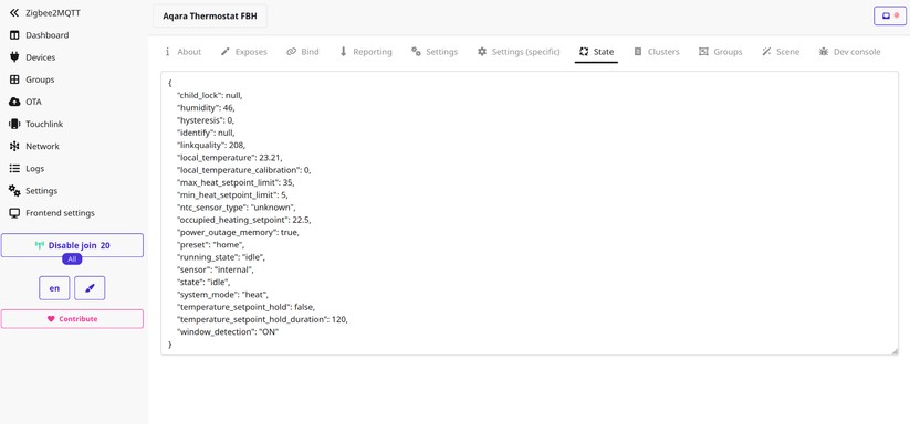 Mit Zigbee stehen auch unter Home Assistant nahezu sämtliche Funktionen des Thermostats zur Verfügung, die es in Kombination mit dem Aqara-Hub M3 bietet. Allerdings ist die Konfiguration etwas aufwendiger. Das Gleiche gilt für den Climate Sensor W100.