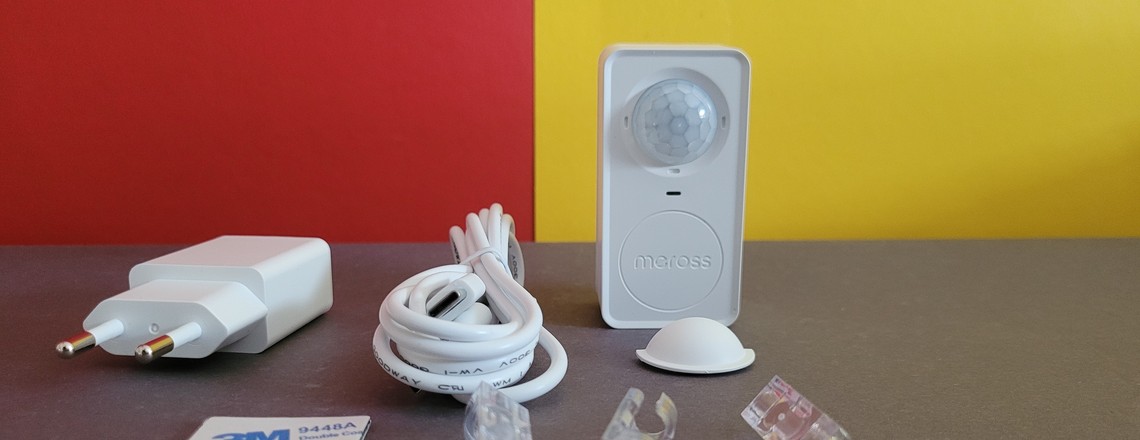 Präsenzmelder Meross MS600 mit Matter-Support und mmWave-Radar- und PIR-Sensor