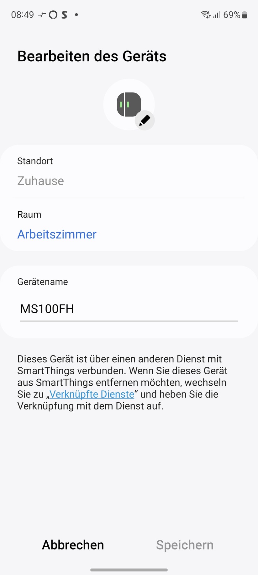 Der Meross MS100FH ist ein Temperatur- und Luftfeuchtesensor mit integriertem Solarpanel. Er ist kompatibel zu Homekit und Smartthings und kann auch in Smart-Home-Zentralen wie Home Assistant integriert werden.