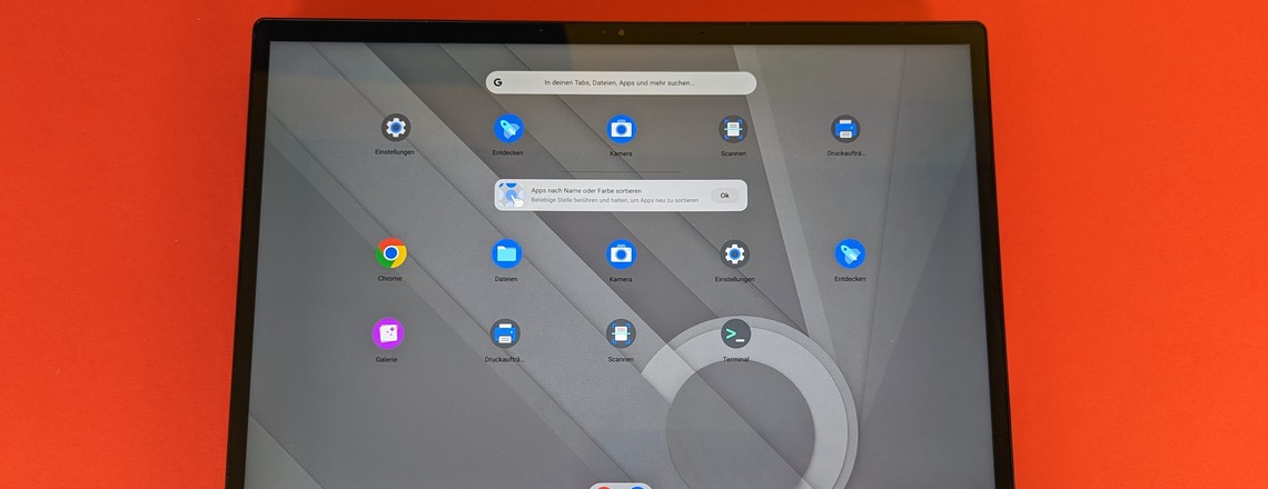 Acer Chromebook Spin 713 im Tabletmodus