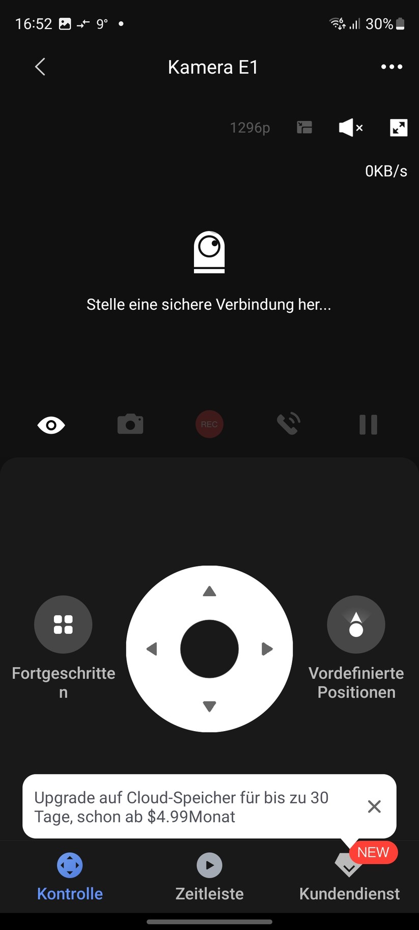 PTZ-Überwachungskamera Aqara E1: Inbetriebnahme, Homekit, Bedienung, Aufnahmen