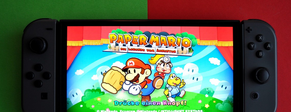 Mario Paper Switch Aufmacher