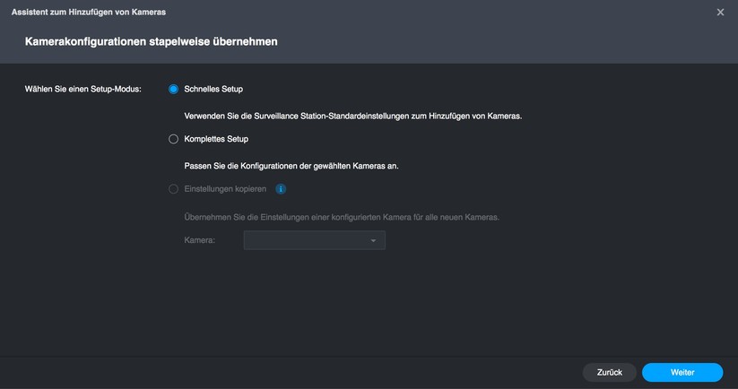 Synology BC500: Setup und Einstellungen