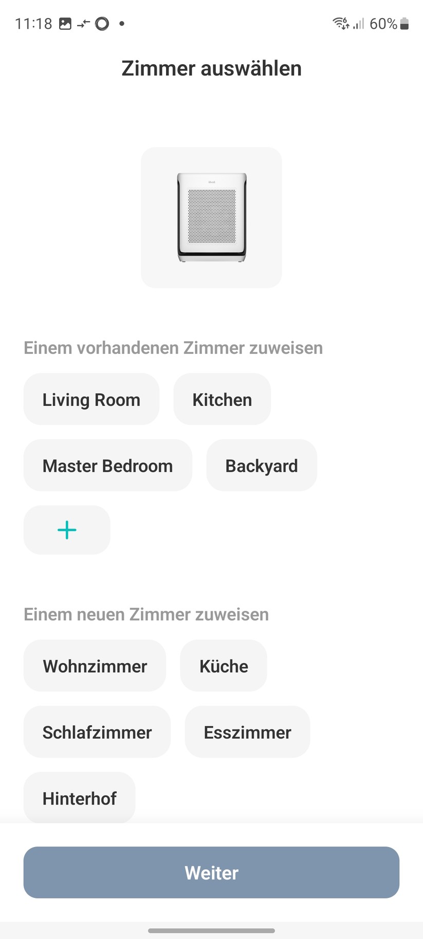 Levoit Vital 200S: App und Einstellungen