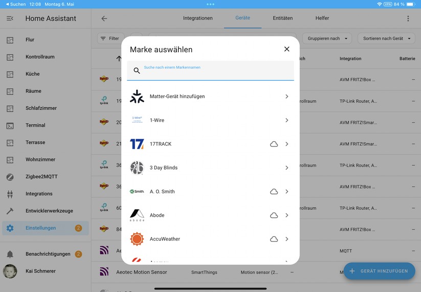 Dank Matter kann man den M3 auch unter Home Assistant, Homey Pro und Apple Home einbinden.