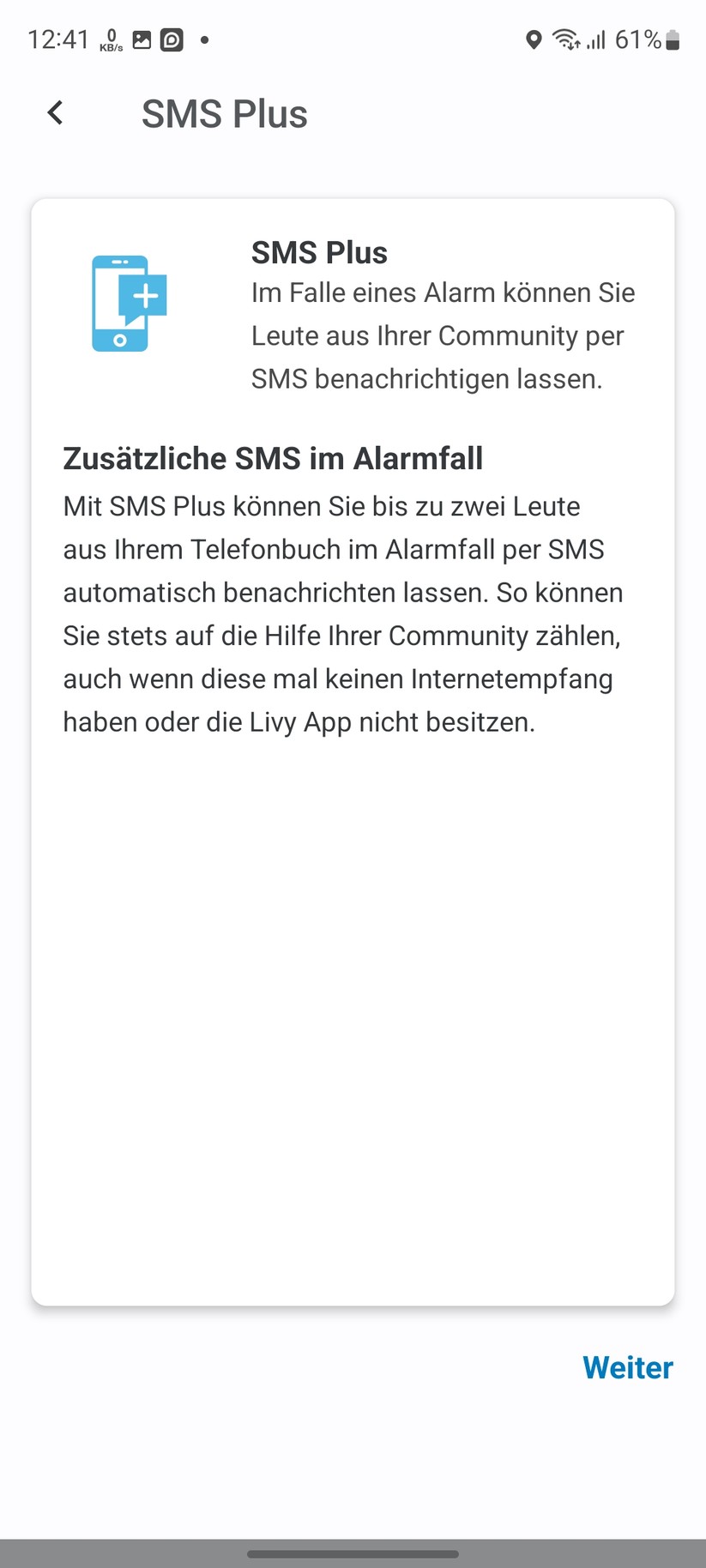 Livy Alive: Einstellungen