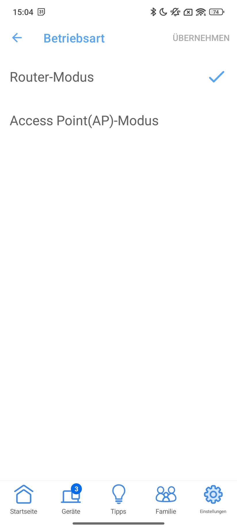 MSI Roamii BE Lite – App