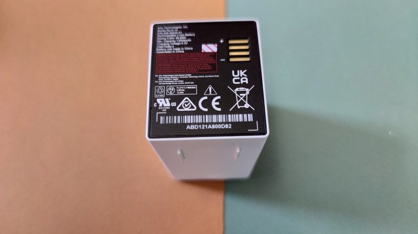 Arlo Go 2: Die Batterie ist austauschbar.