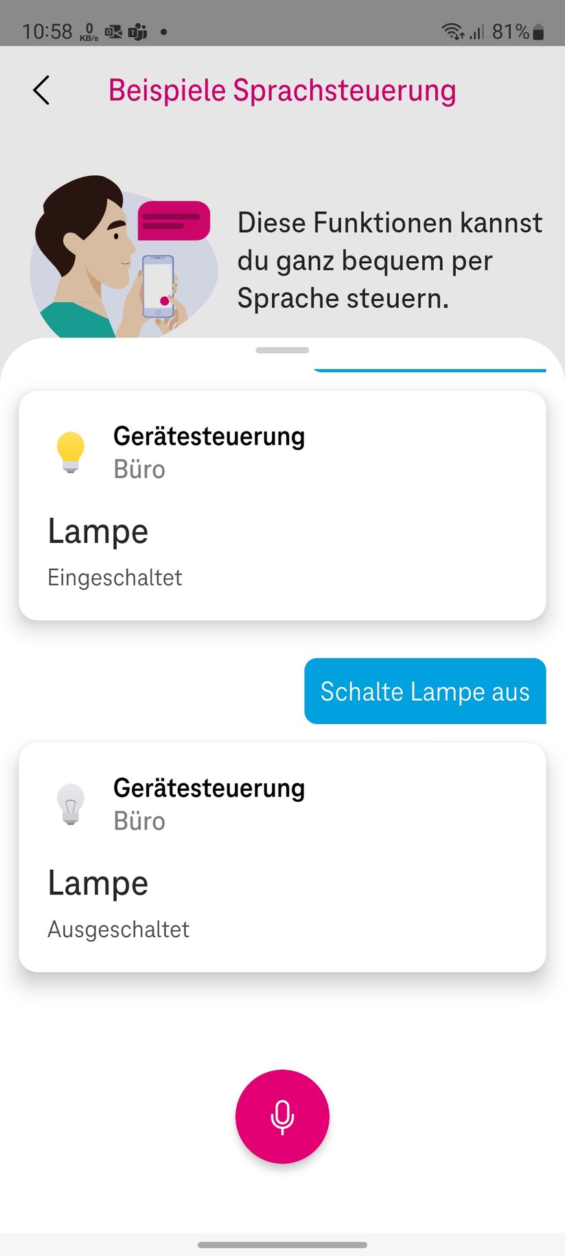 Magenta Zuhause mit Home Base 2: Routinen, Geräte, Tools, Einstellungen