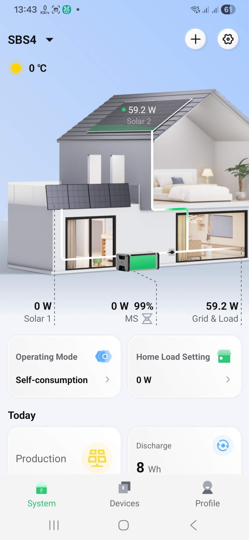 Die Inbetriebnahme und Konfiguration der Hoymiles Hi Battery erfolgt mit der App S-Miles Home.