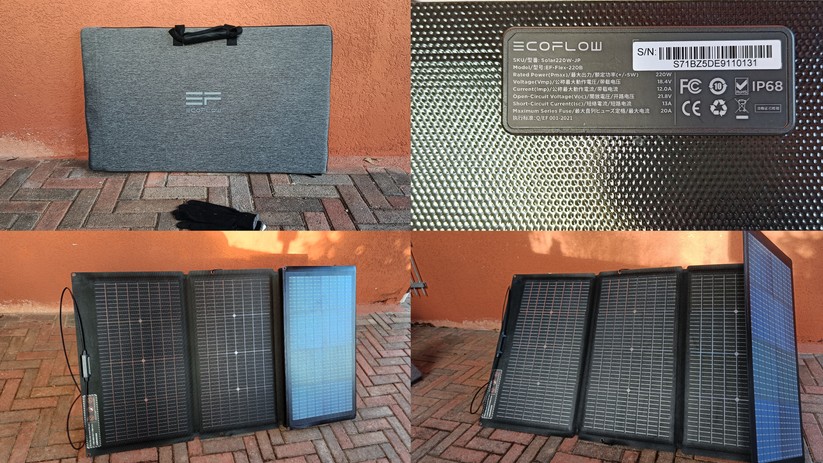 Das bifaziale Solarpanel erzeugt auch mit der Rückseite Strom.
