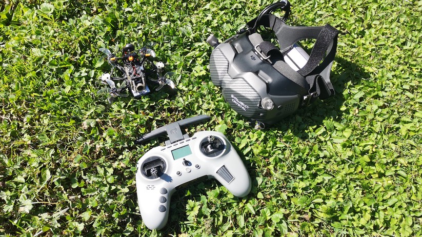Die Mini FPV-Drohne Flywoo Venom H20 mit HD-Übertragung.
