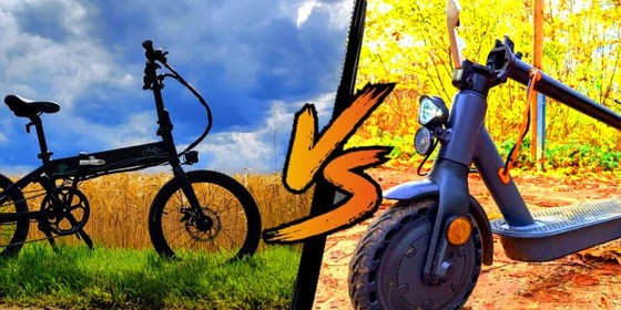 Vergleich: E-Klapprad oder E-Scooter? Und der Sieger ist…