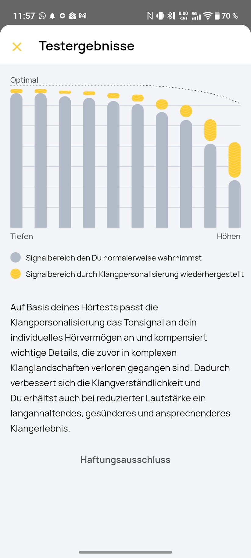 Baseus Inspire XH1 Screenshot