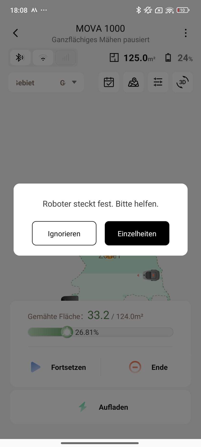 Mova 1000 – App