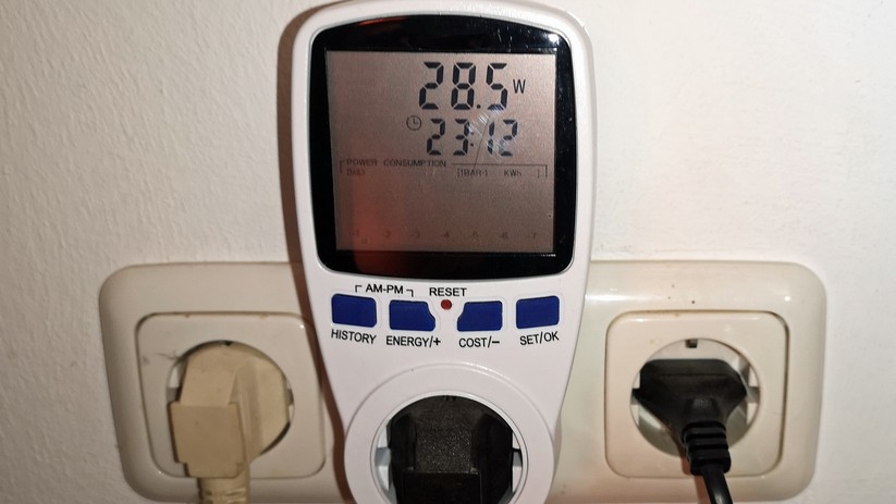 Strommessgeräte helfen beim Einschätzen der tatsächlich anfallenden Kosten.