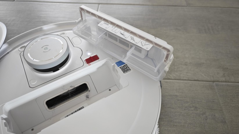 Der Schmutzbehälter des Ecovacs Deebot T20 Omni ist zu klein geraten