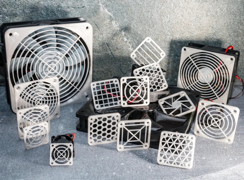 Customizable Fan Grill Cover