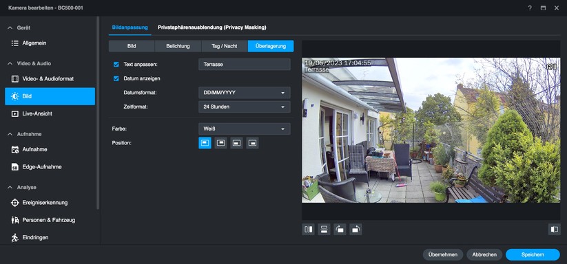 Synology BC500: Setup und Einstellungen