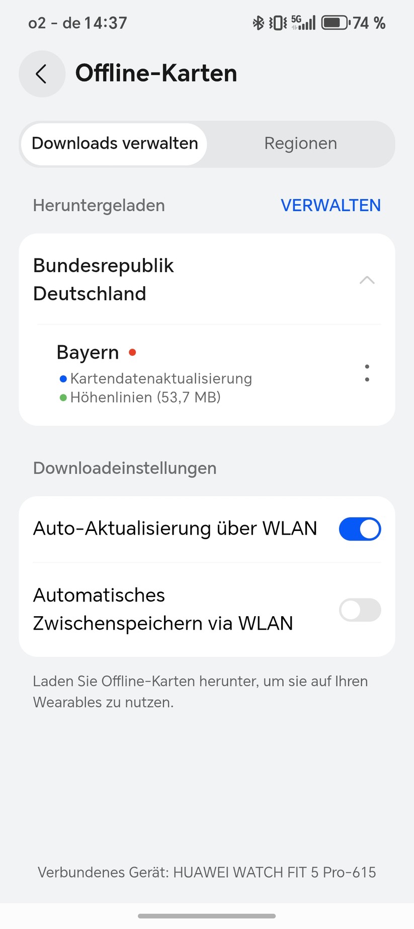 Huawei Watch Fit 5 Pro - Health App