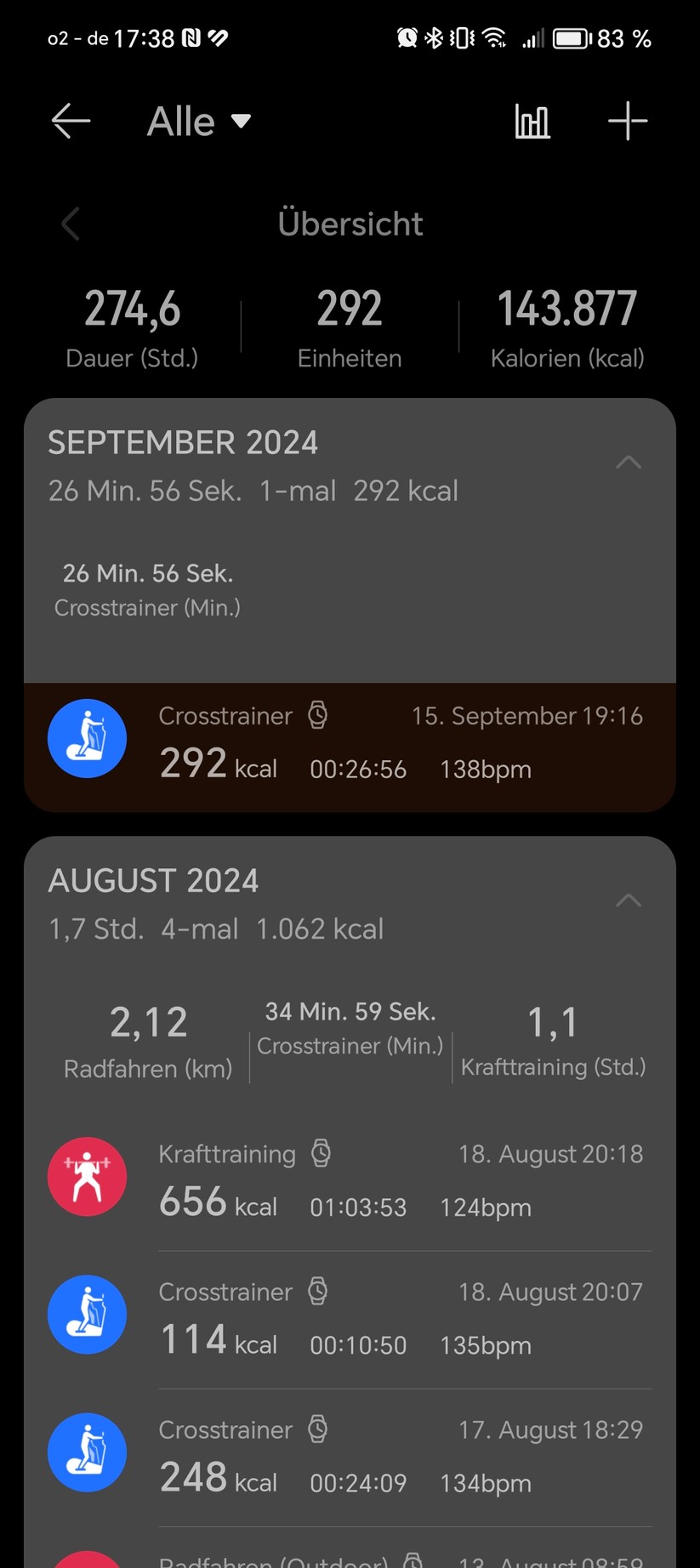 Huawei GT 5 - Health App