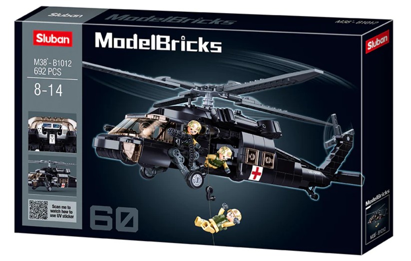 Sluban B1012 - Black Hawk Hubschrauber