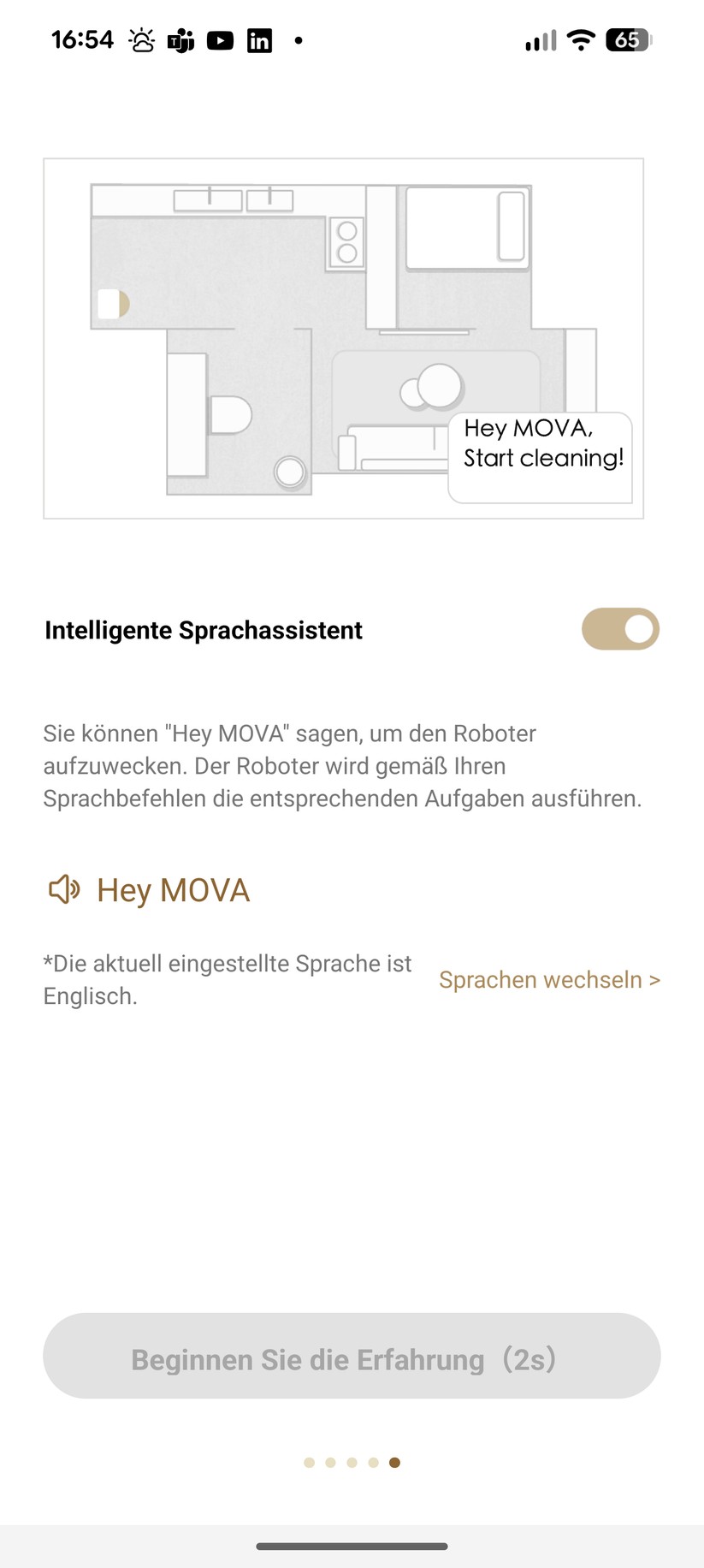Mova V50 Ultra Complete – App