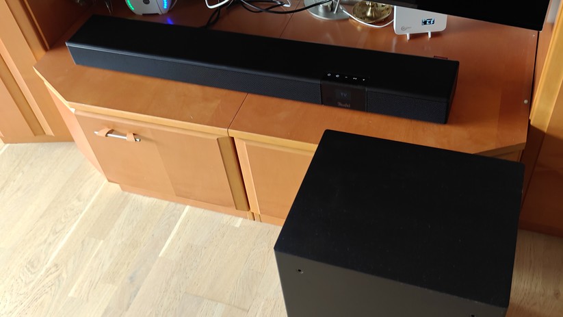 Soundbar Teufel Cinebar 22 Surround Power Edition im Test: guter Klang mit starkem Bass