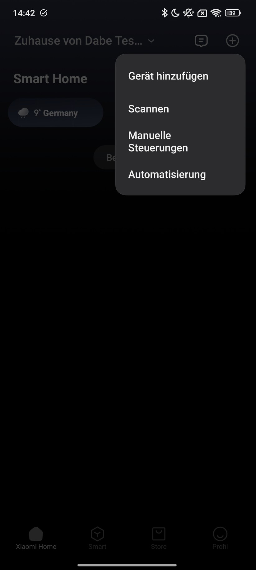Xiaomi BE3600 Pro – App