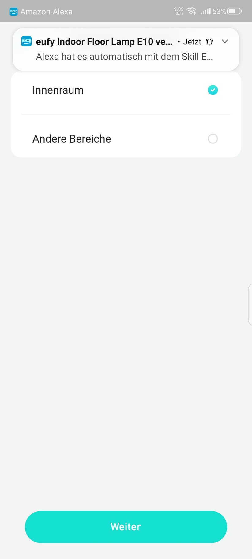 Eufy Indoor Floor Lamp E10: App