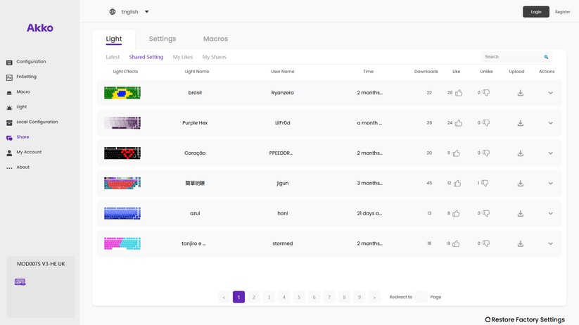 Akkogear Mod 007 HE Year of Dragon - Bilder App 