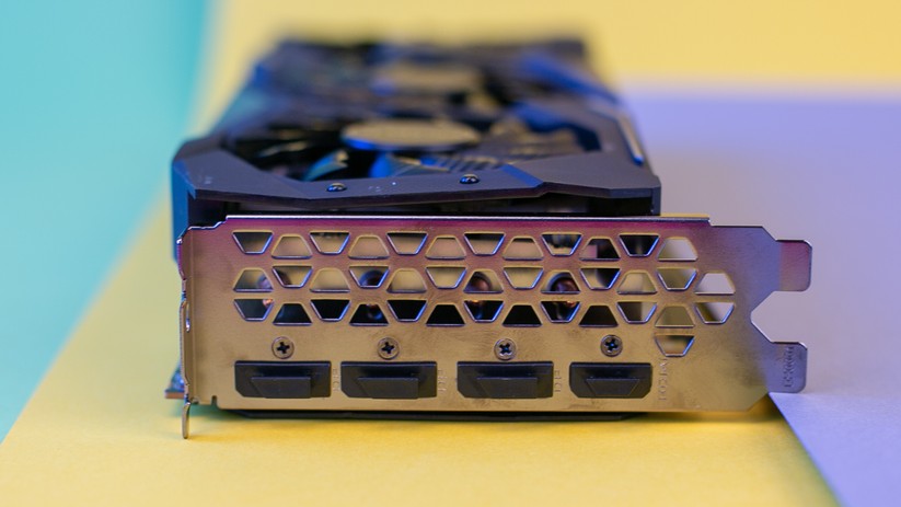 Auch die Gigabyte Radeon RX 5700 XT Gaming OC 8G hat nur einen HDMI-Anschluss. Dafür aber dreimal Display-Port