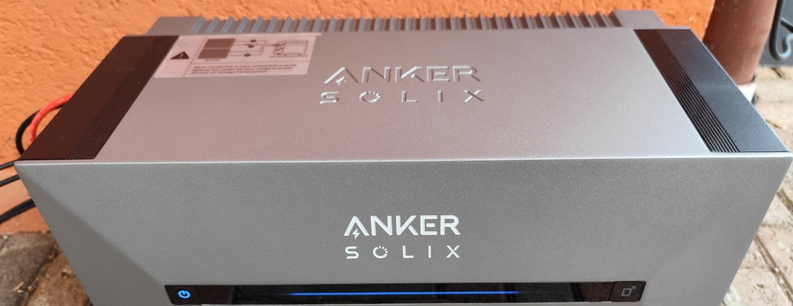 Kleines Kraftwerk mit Anker Solix