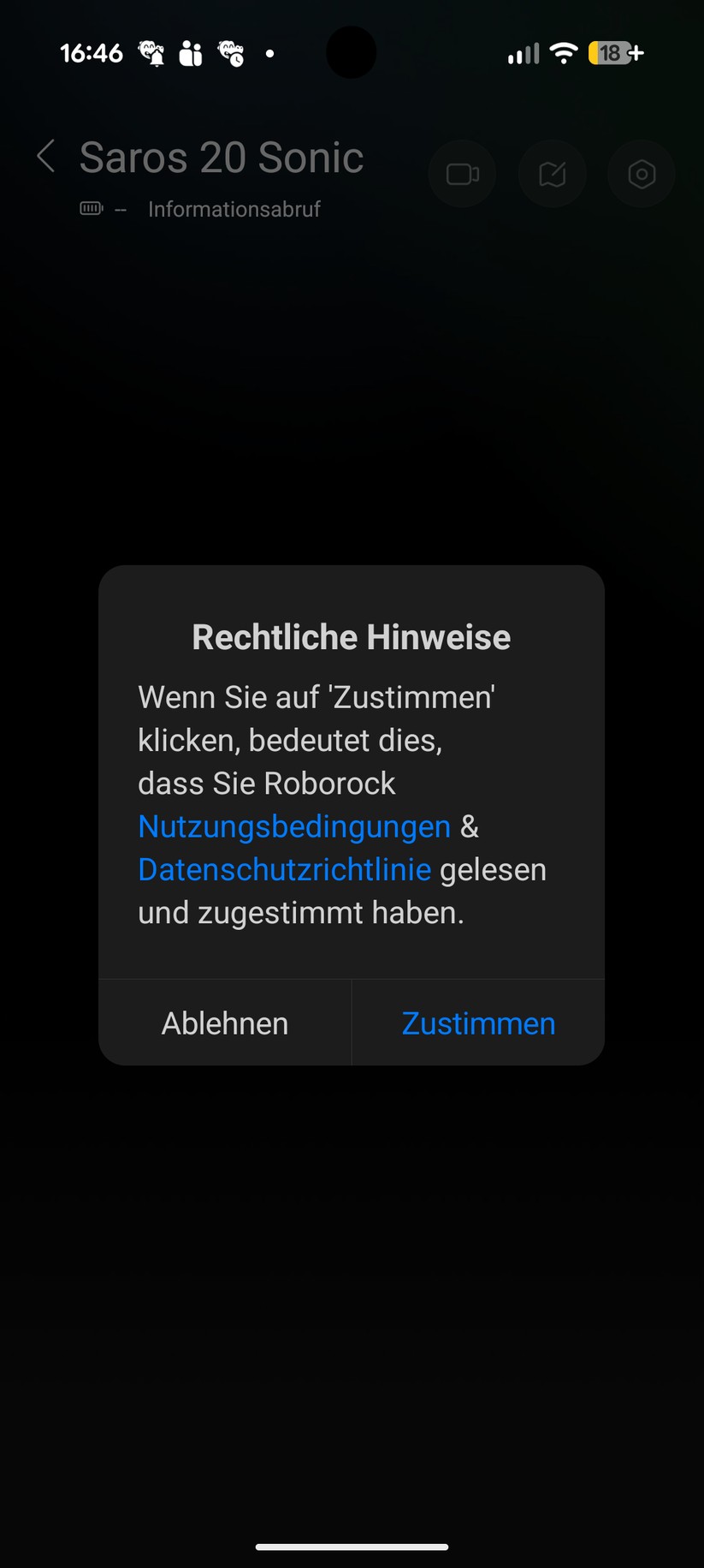 Roborock Saros 20 Sonic – App & Einrichtung