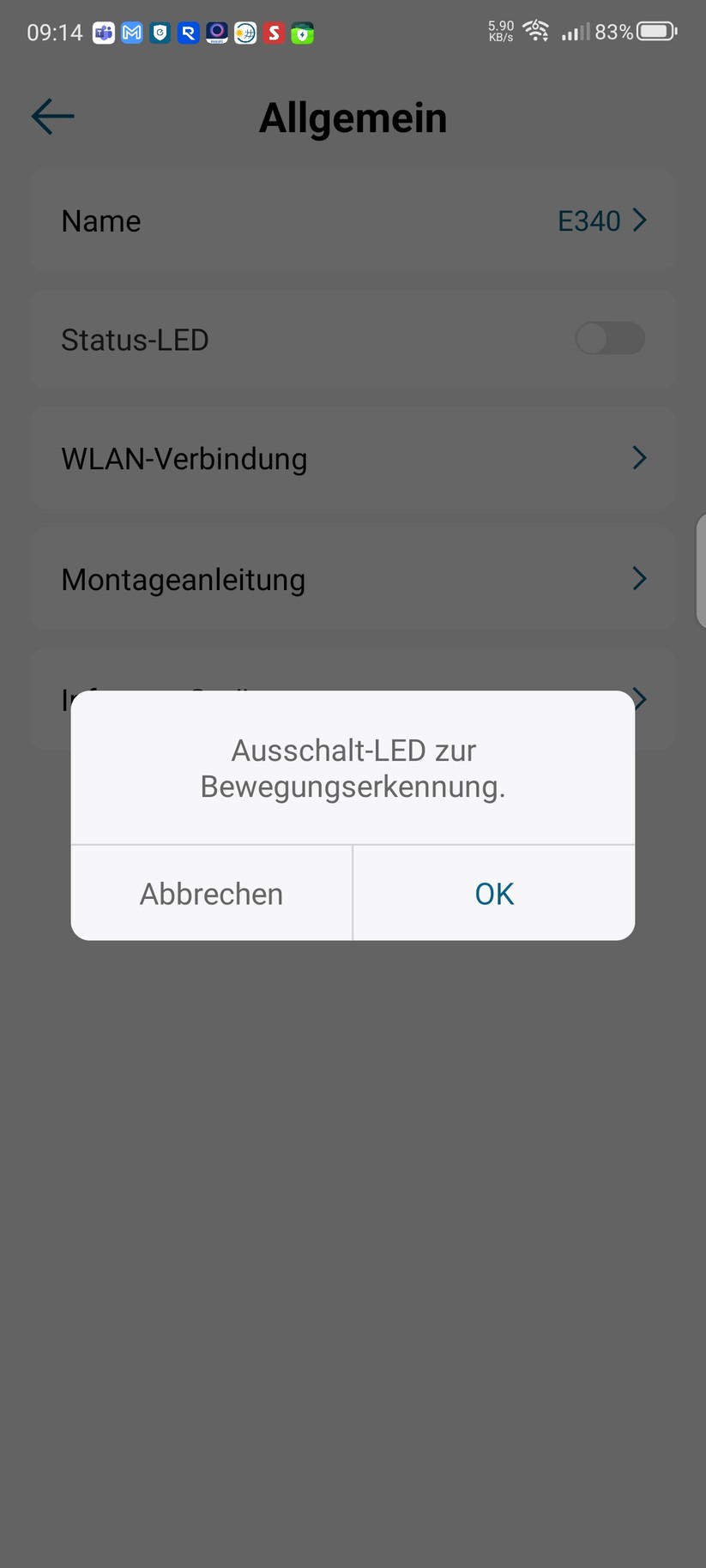 Eufy Video Doorbell E340: Konfiguration