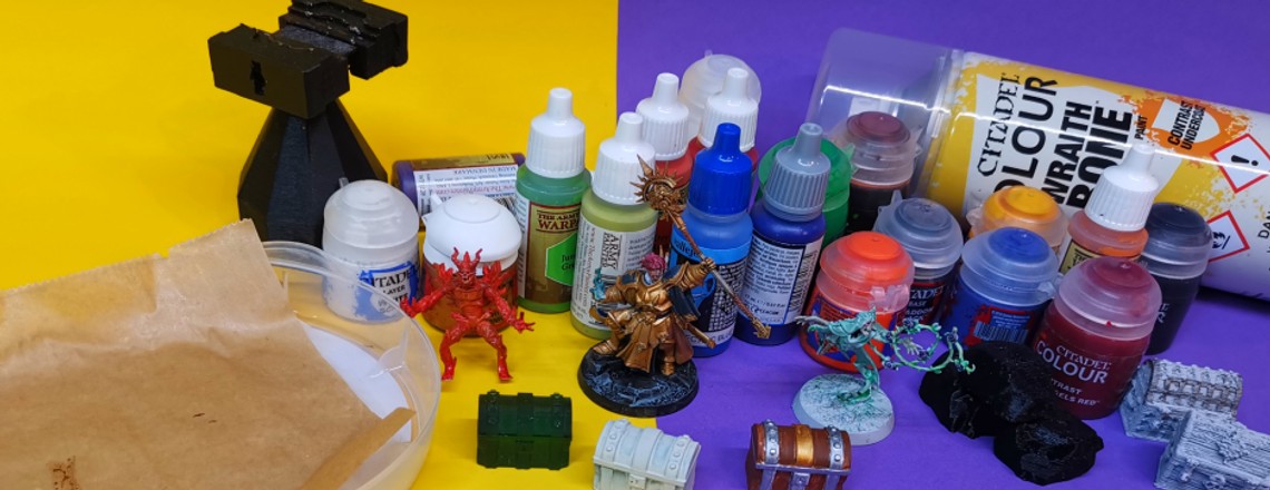 Ratgeber: Miniaturen und 3D-Drucke bemalen