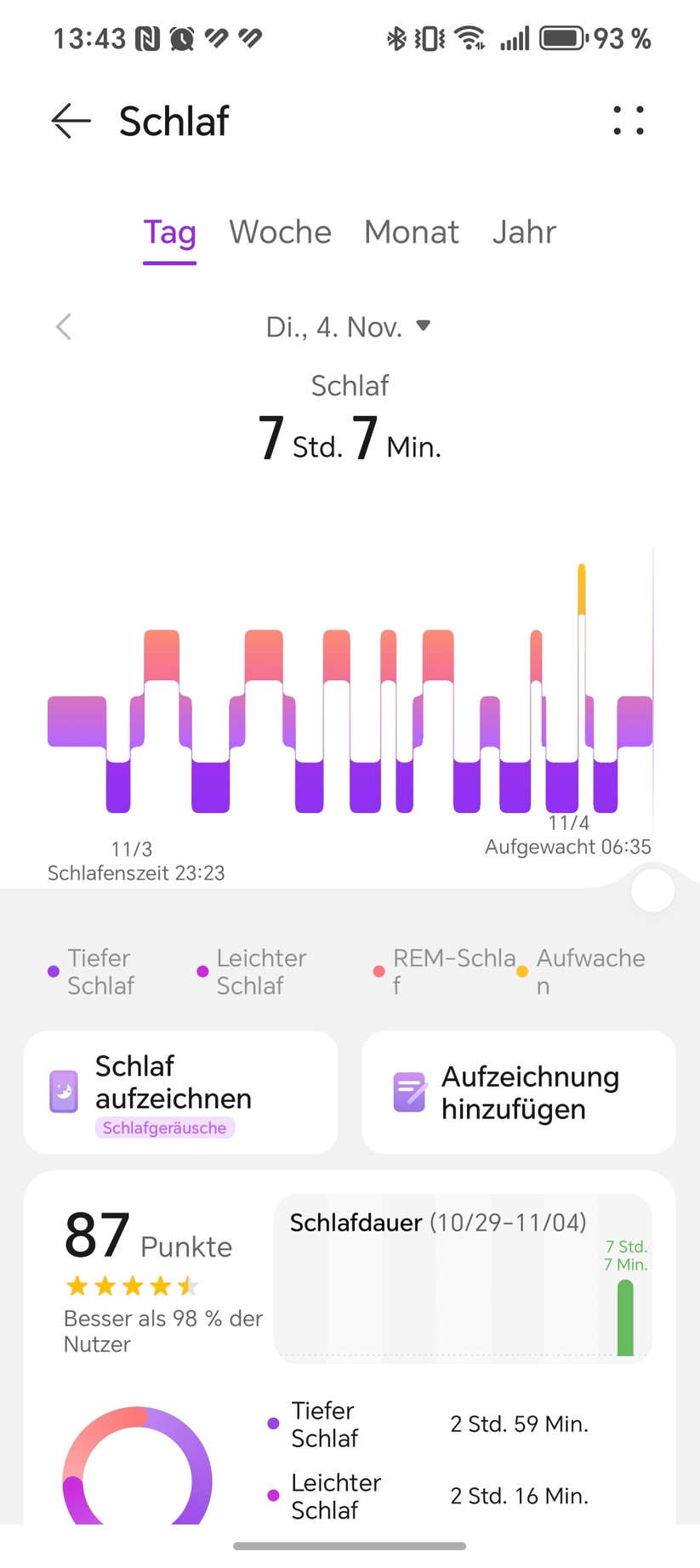 Huawei Watch D2 - Health App 