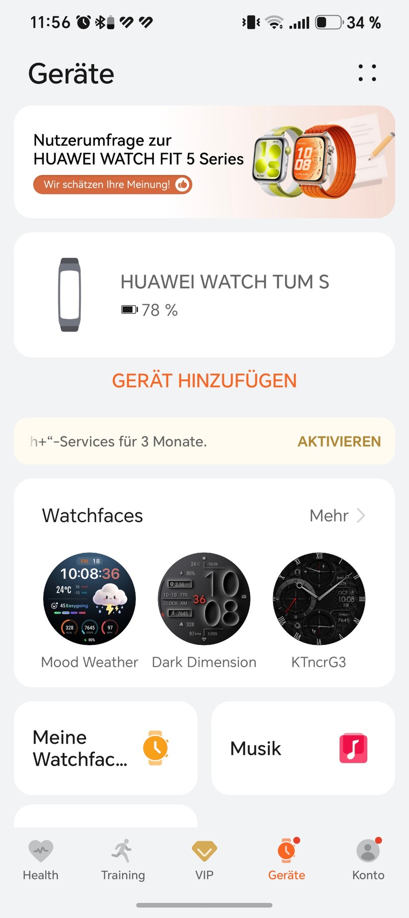 Huawei Watch GT 7: Health App