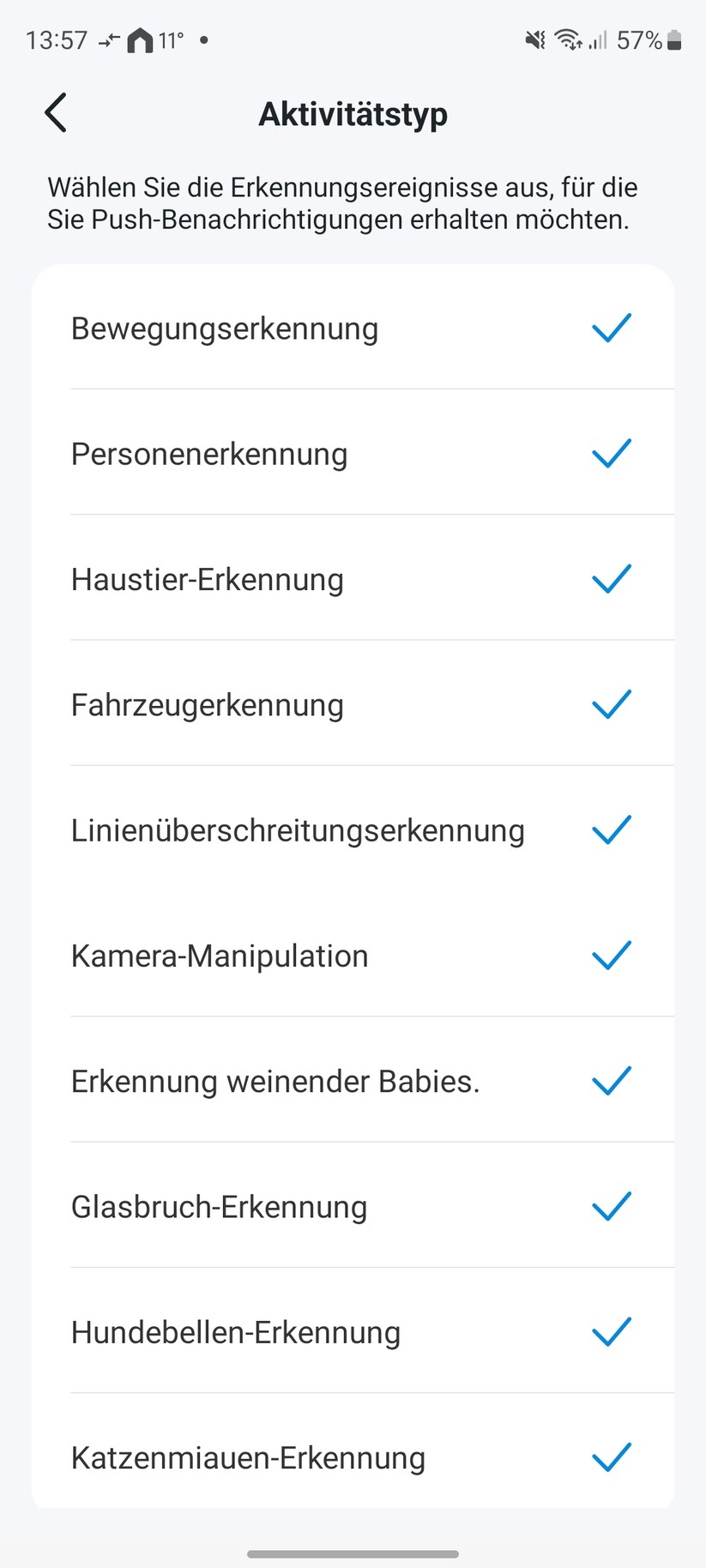 TP-Link Tapo C225: Einstellungen