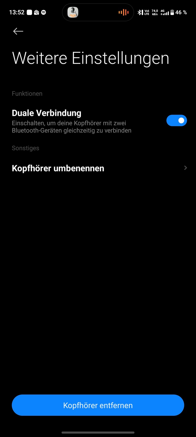 Xiaomi Redmi Headphones Neo Screenshot