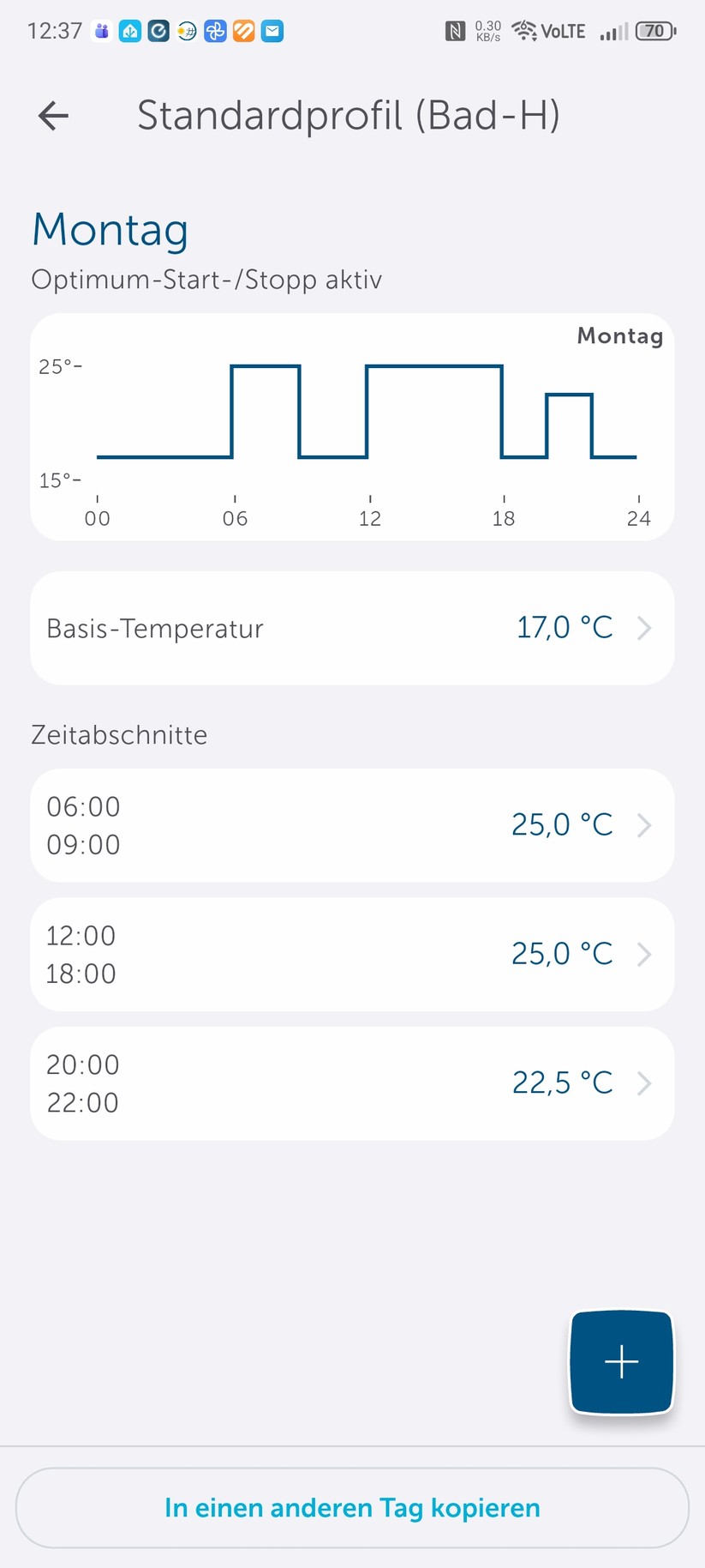 Homematic IP BWTH: Set-up mit App