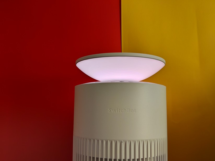 Switchbot Luftreiniger F6: kompakt, leise und Ambientebeleuchtung