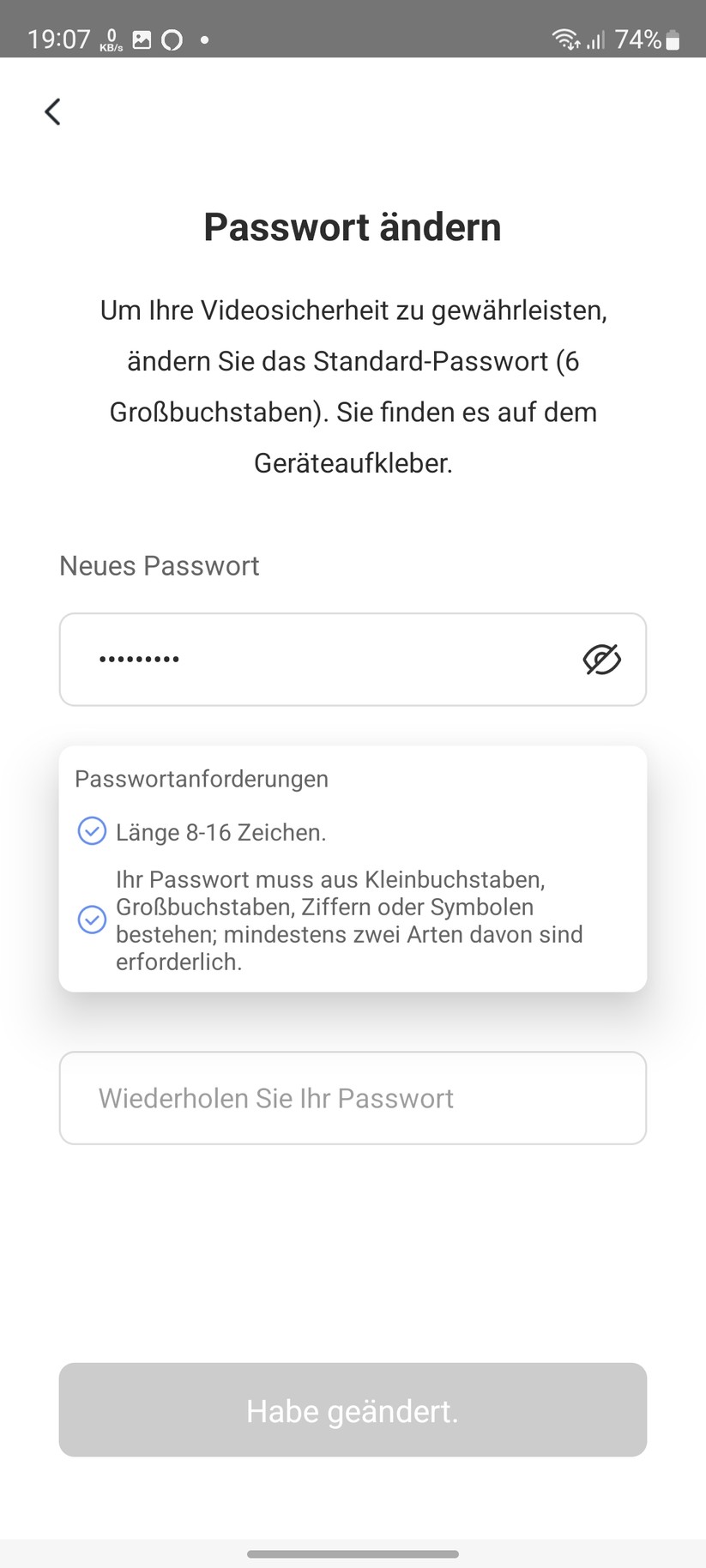 Ezviz C8W Pro 2K: Einrichtung