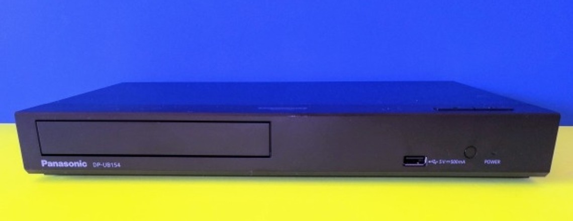 Nur 140 Euro: 4K/UHD-Player Panasonic DP-UB154 im Test