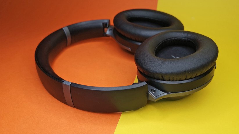 Die Kopfhörer sind auch über einen längeren Zeitraum bequem.