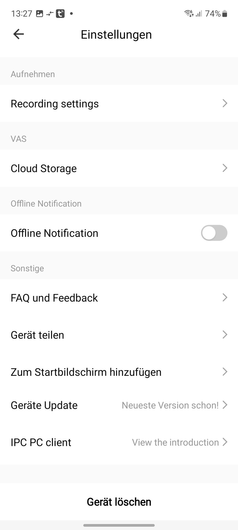 7Links IPC-300 (ZX5329): Einrichtung und Einstellungen mit Tuya-App